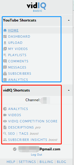 YouTube视频营销优选插件vidIQ——使用篇 1